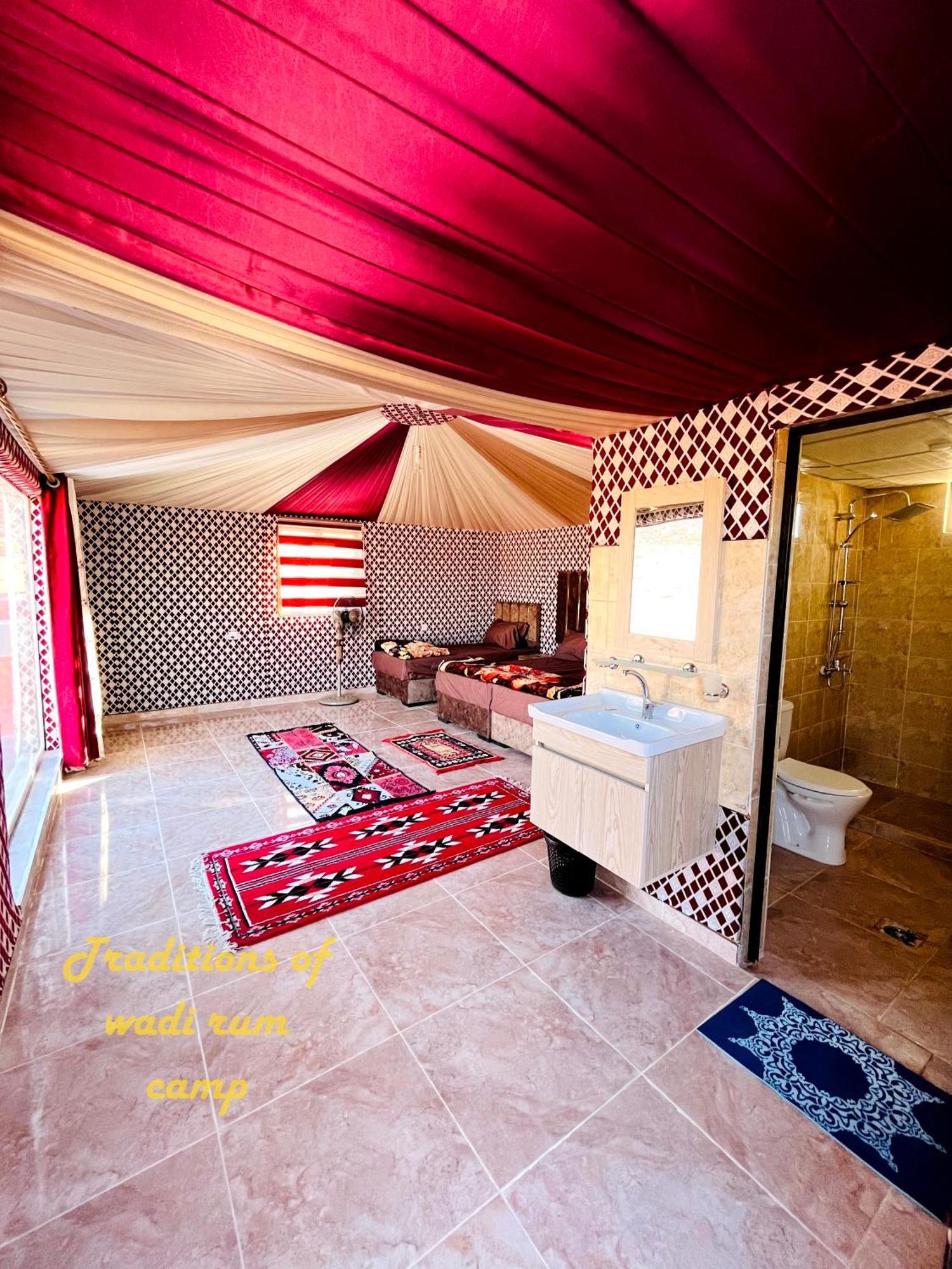 Traditions Of Wadi Rum Camp & Jeep Tour Exterior foto