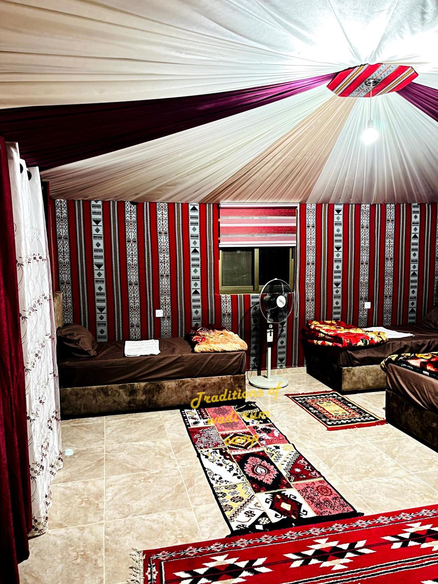 Traditions Of Wadi Rum Camp & Jeep Tour Exterior foto