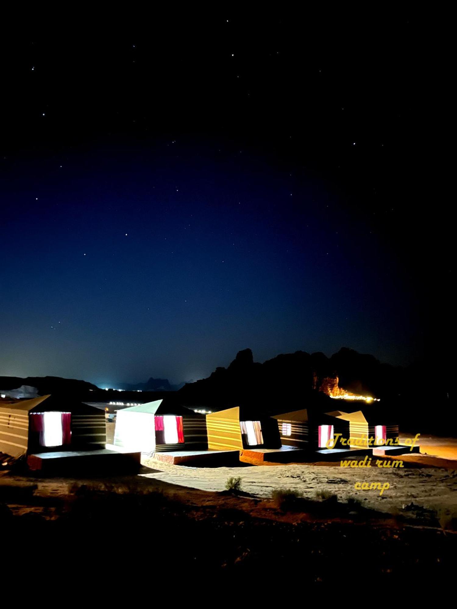 Hotel Traditions Of Wadi Rum Camp & Jeep Tour Exterior foto